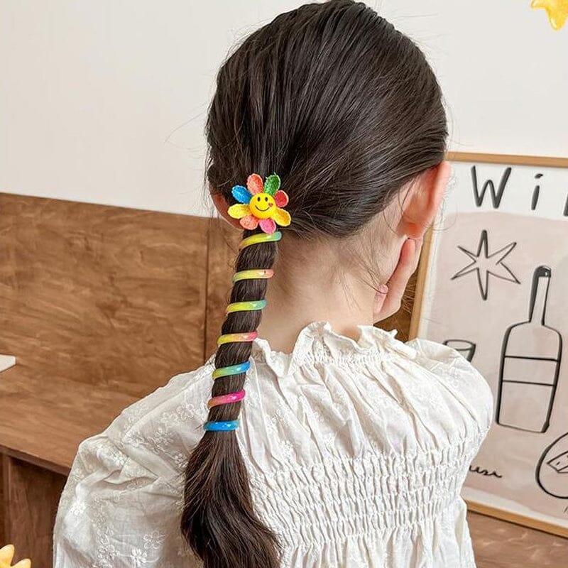 Colorful Rainbow Hair Bands For Children