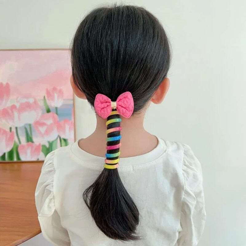 Colorful Rainbow Hair Bands For Children