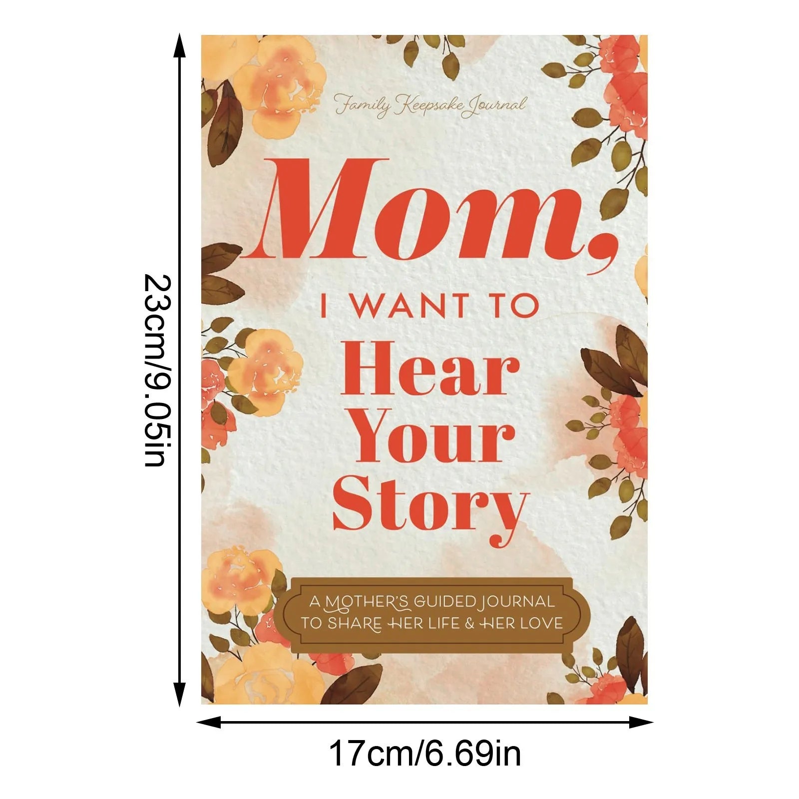 The Cartafinnaa Special Keepsake Journal - 'I Want To Hear Your Story'