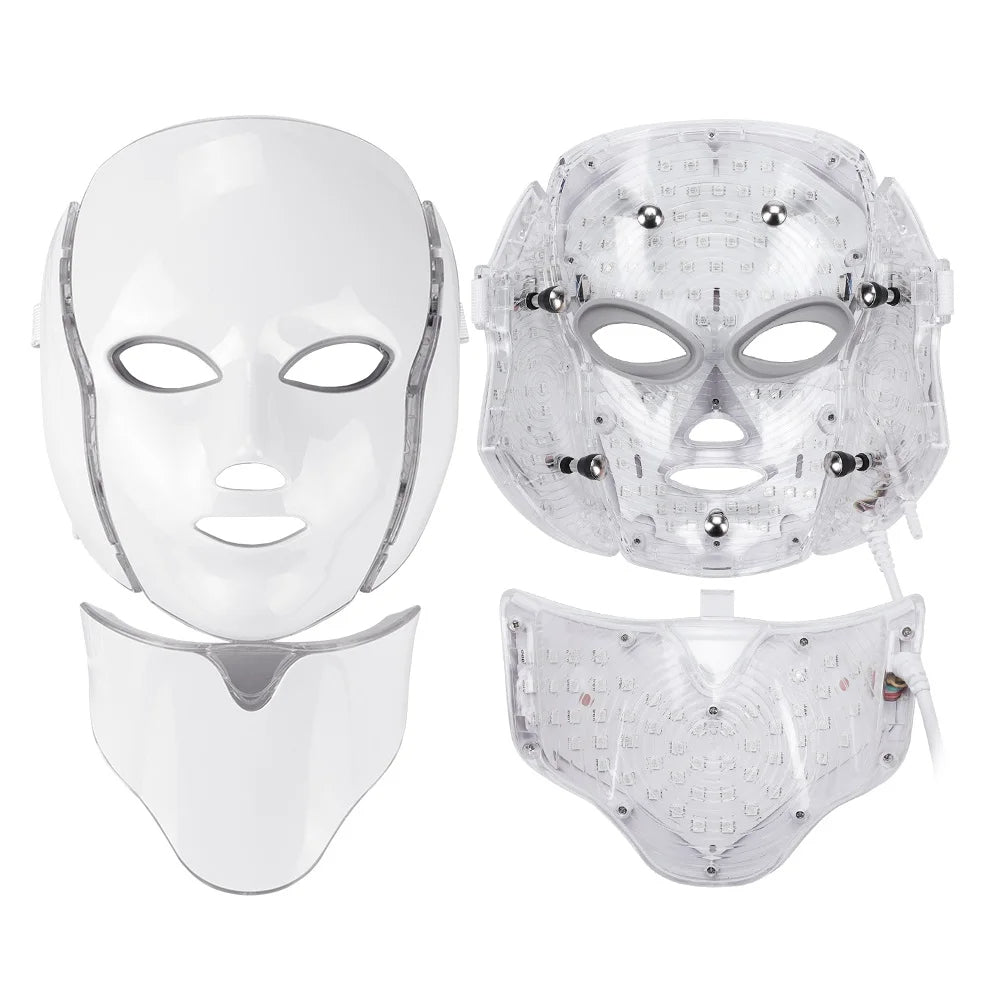 RadiantGlow 7-Color LED Facial Mask