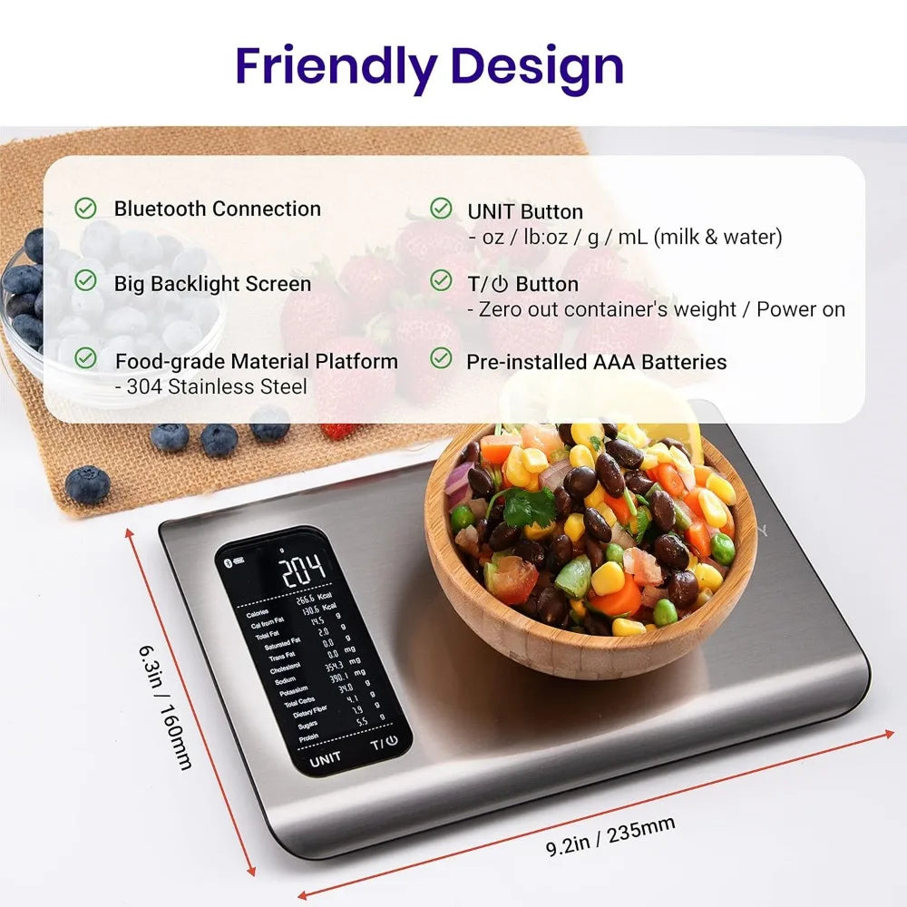 FoodieMetrics ™ - Smart Scale