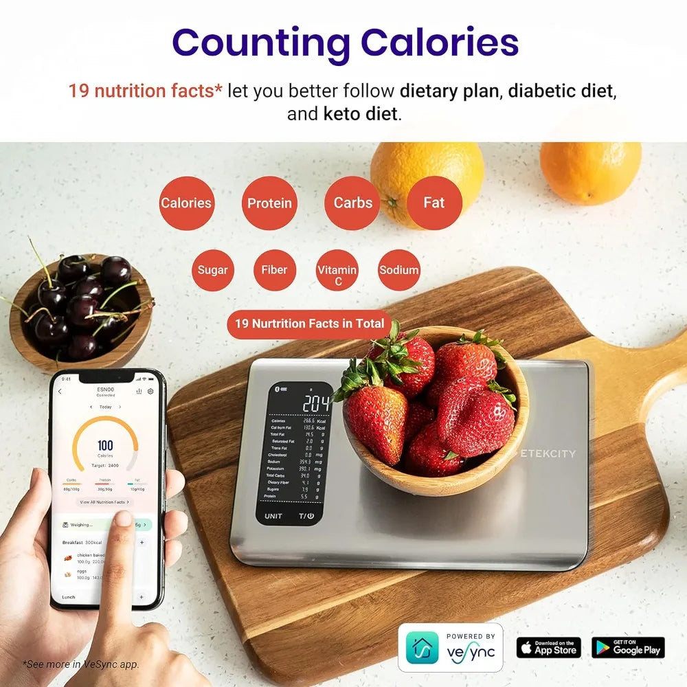 FoodieMetrics ™ - Smart Scale