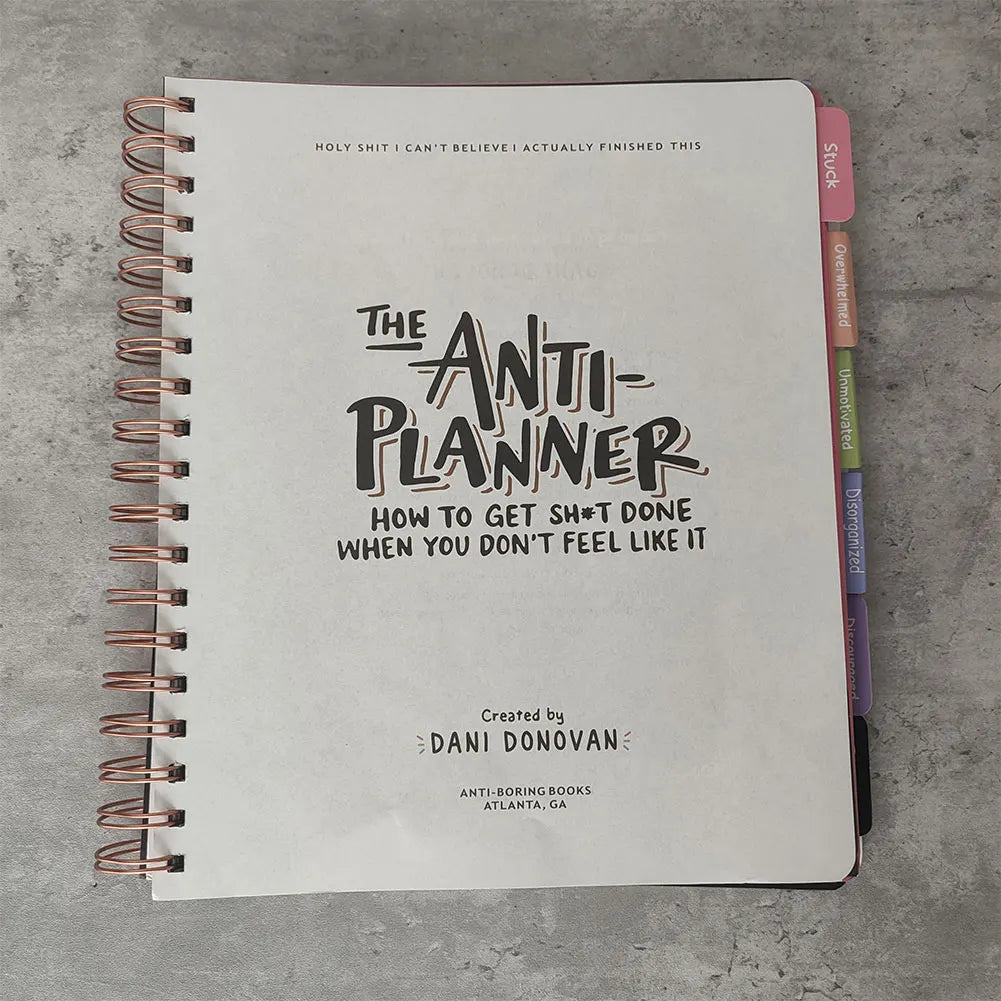 The Cartafinnaa Special 'The Anti-Planner Daily Planner